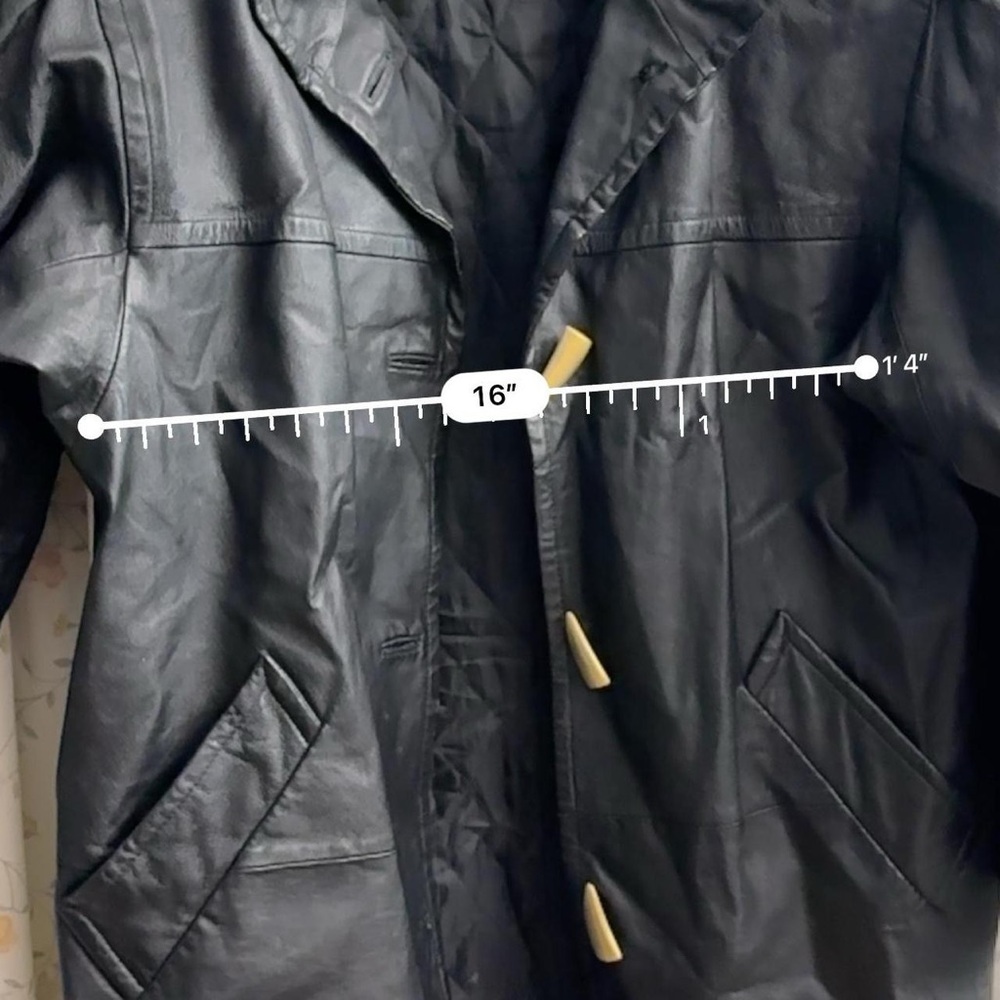 Vintage leather jacket - Picture 4 of 5